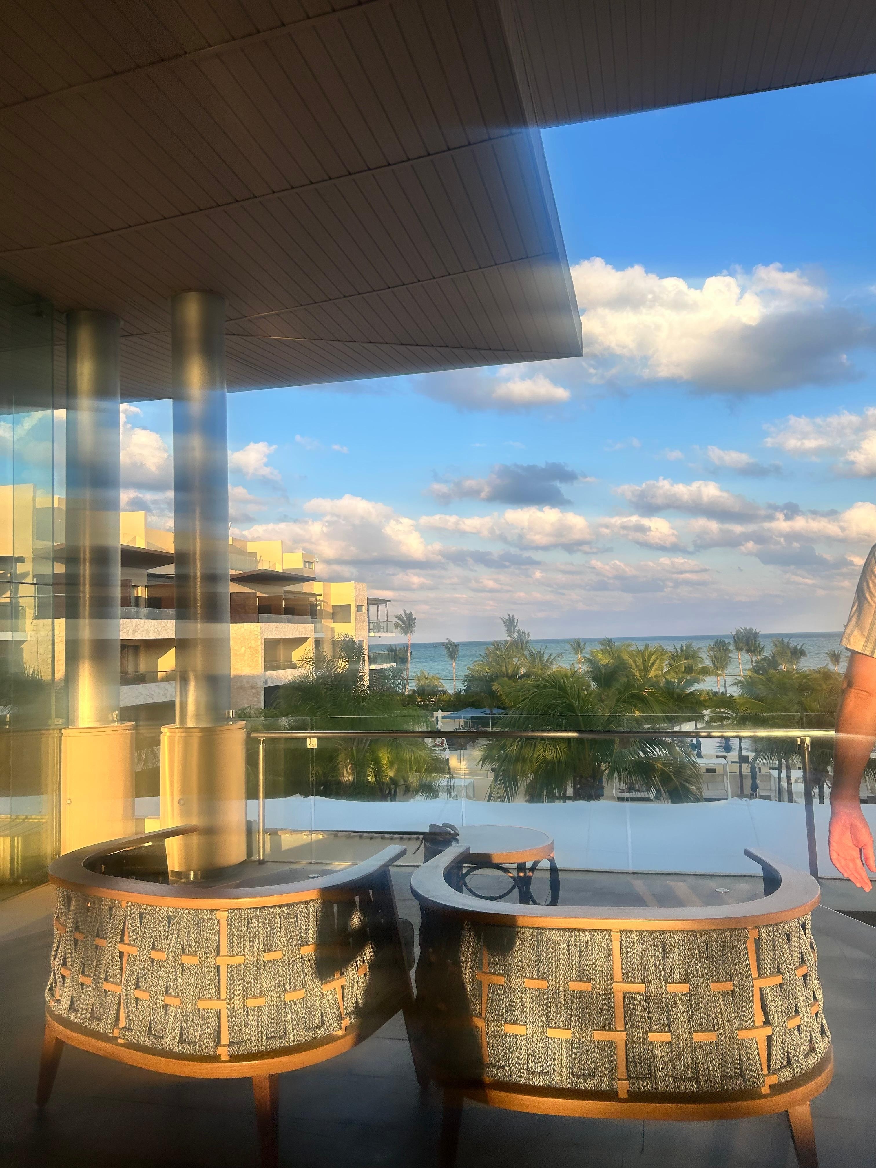 Outdoor common area view 