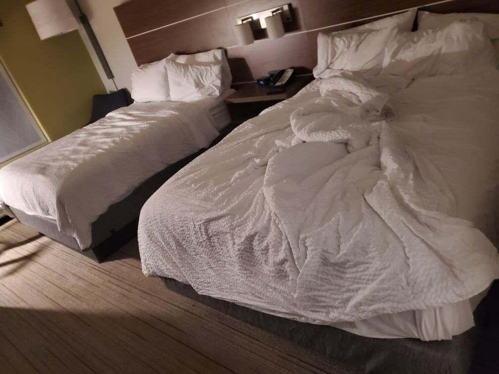 This was how our room was given to us