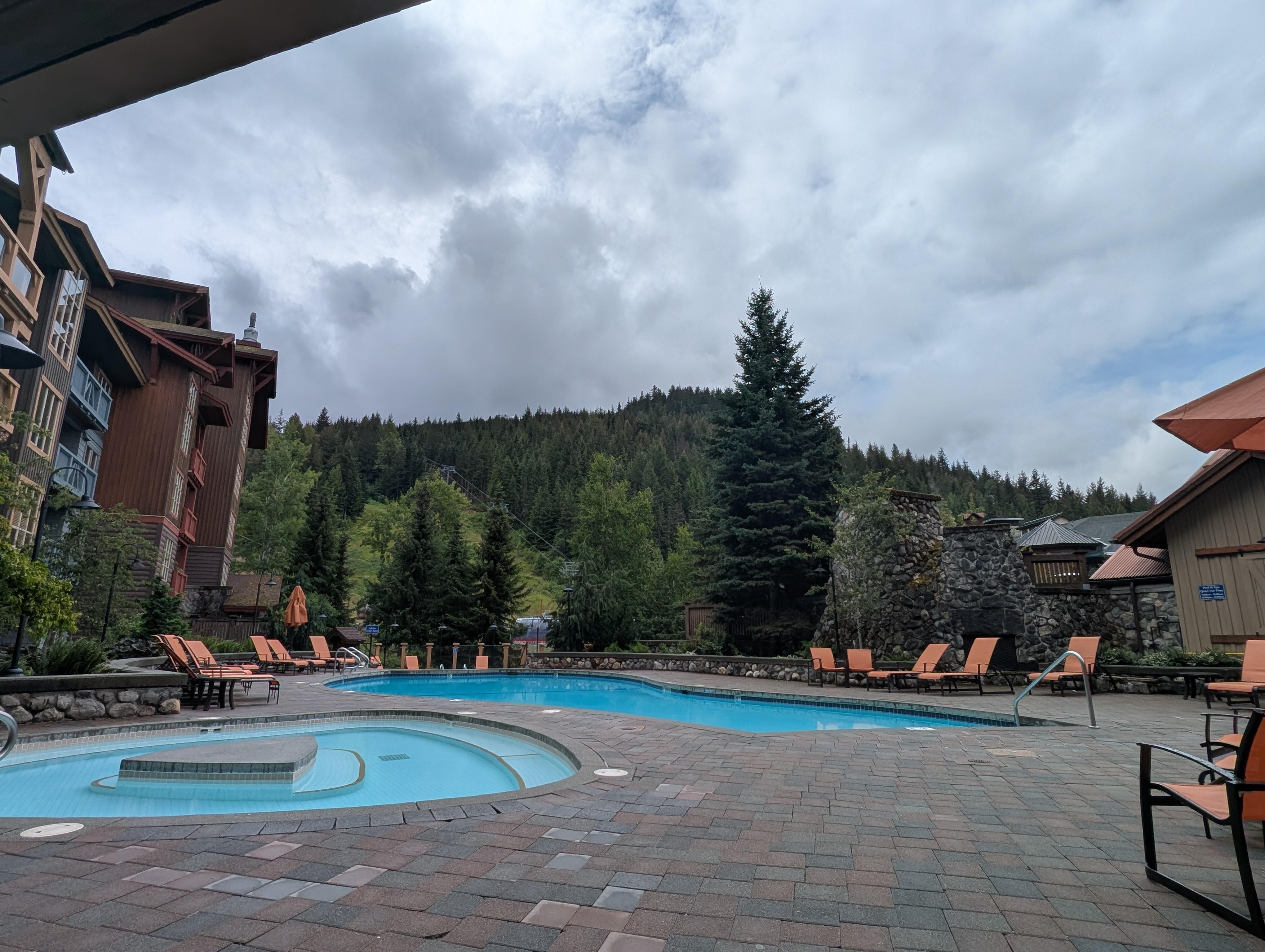 The pool at Legends 