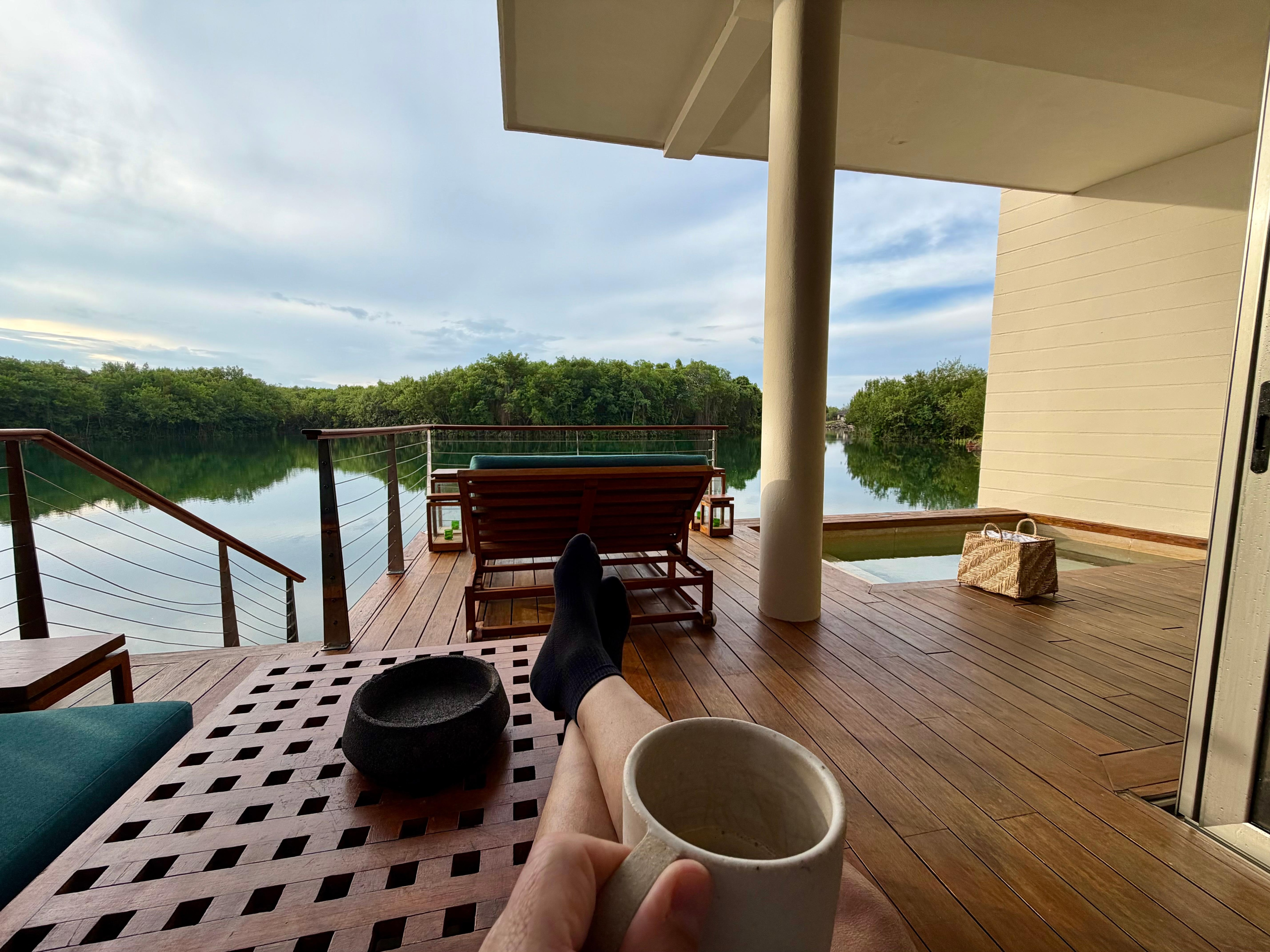 suite 416 with private deck, plunge pool