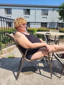 Enjoying the sun