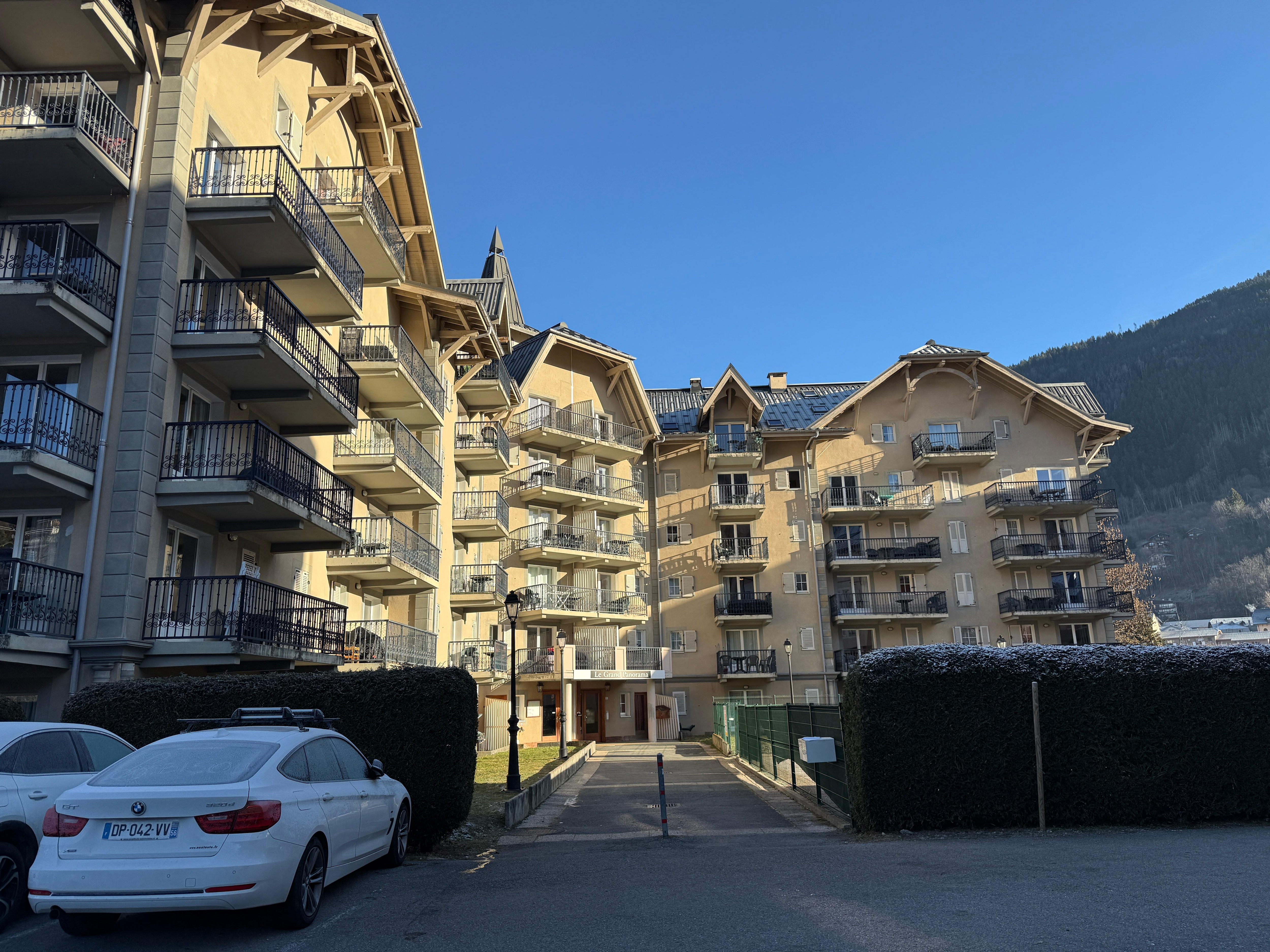 Blick auf das Gebäude