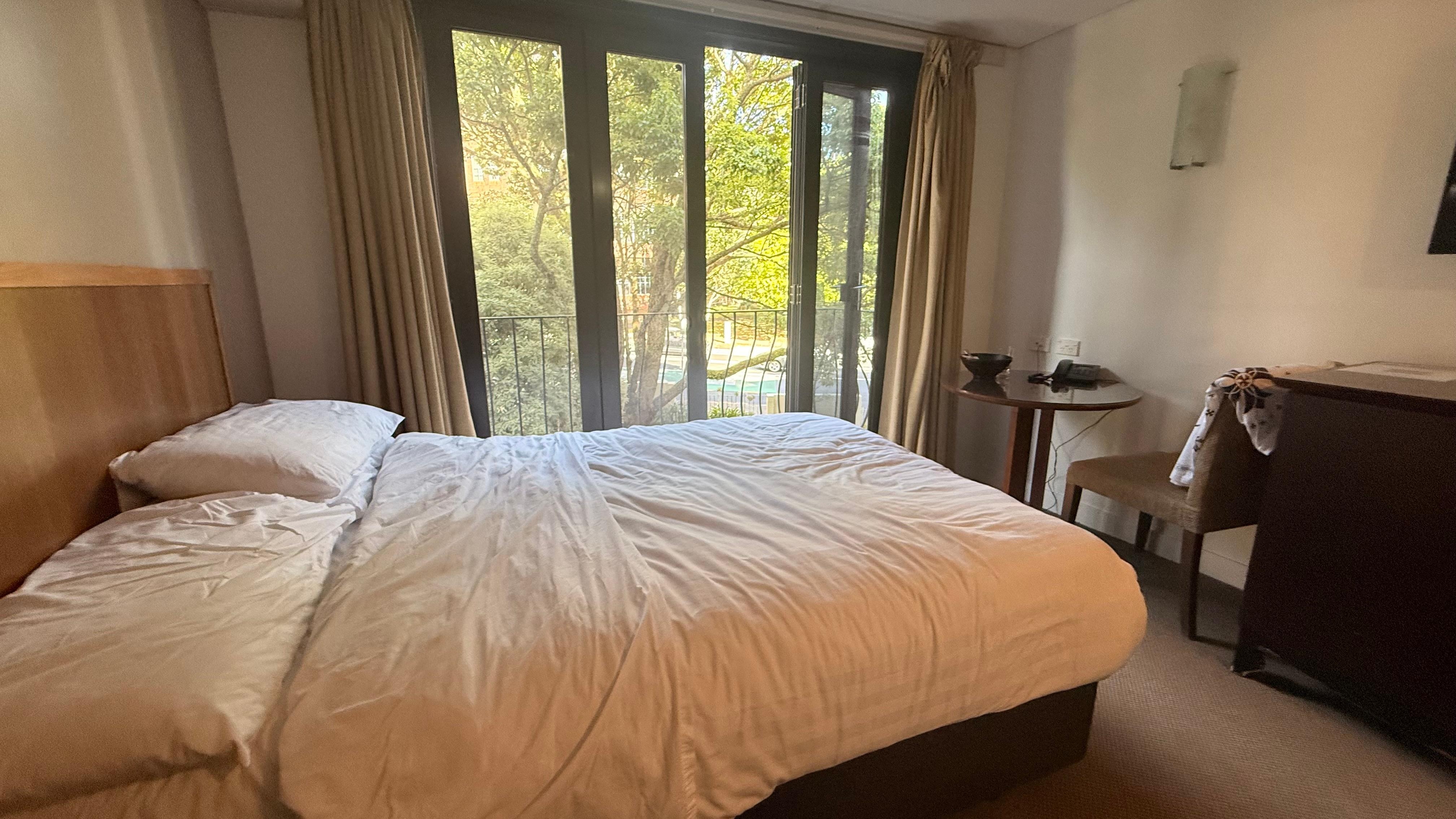 This is what their Superior Room with a City view looked like