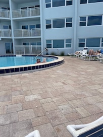 Nice pool area.