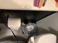 Trash can was broken