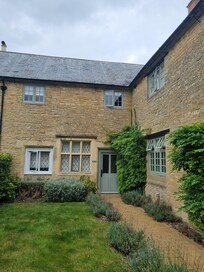 Exterior of cottages - ours was top right