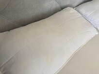 Kopfkissen im Doppelbett - nicht sauber