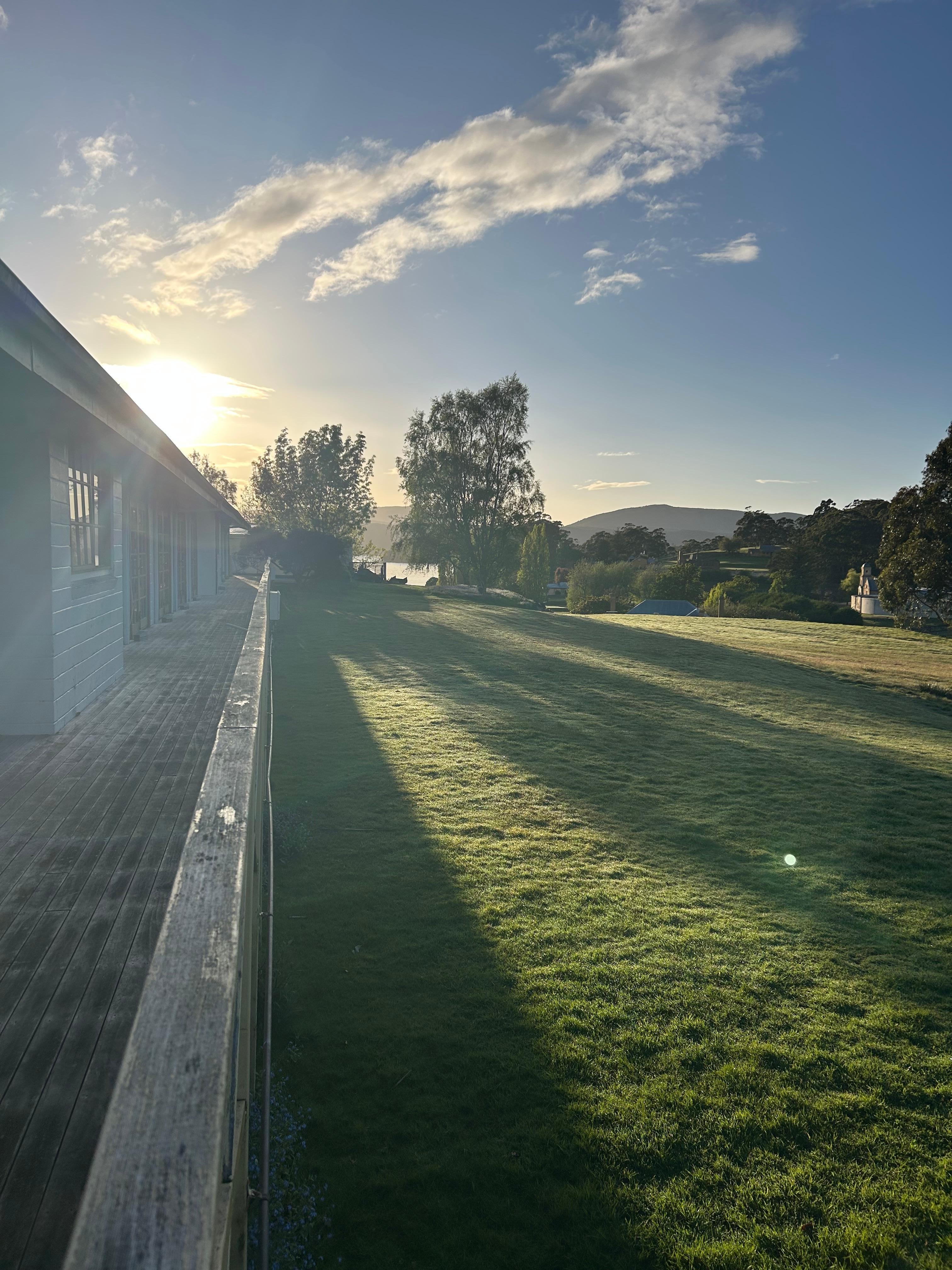 Therese photos are the view I had from my room