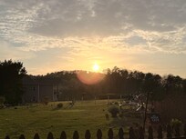 Sunset from the overlook
