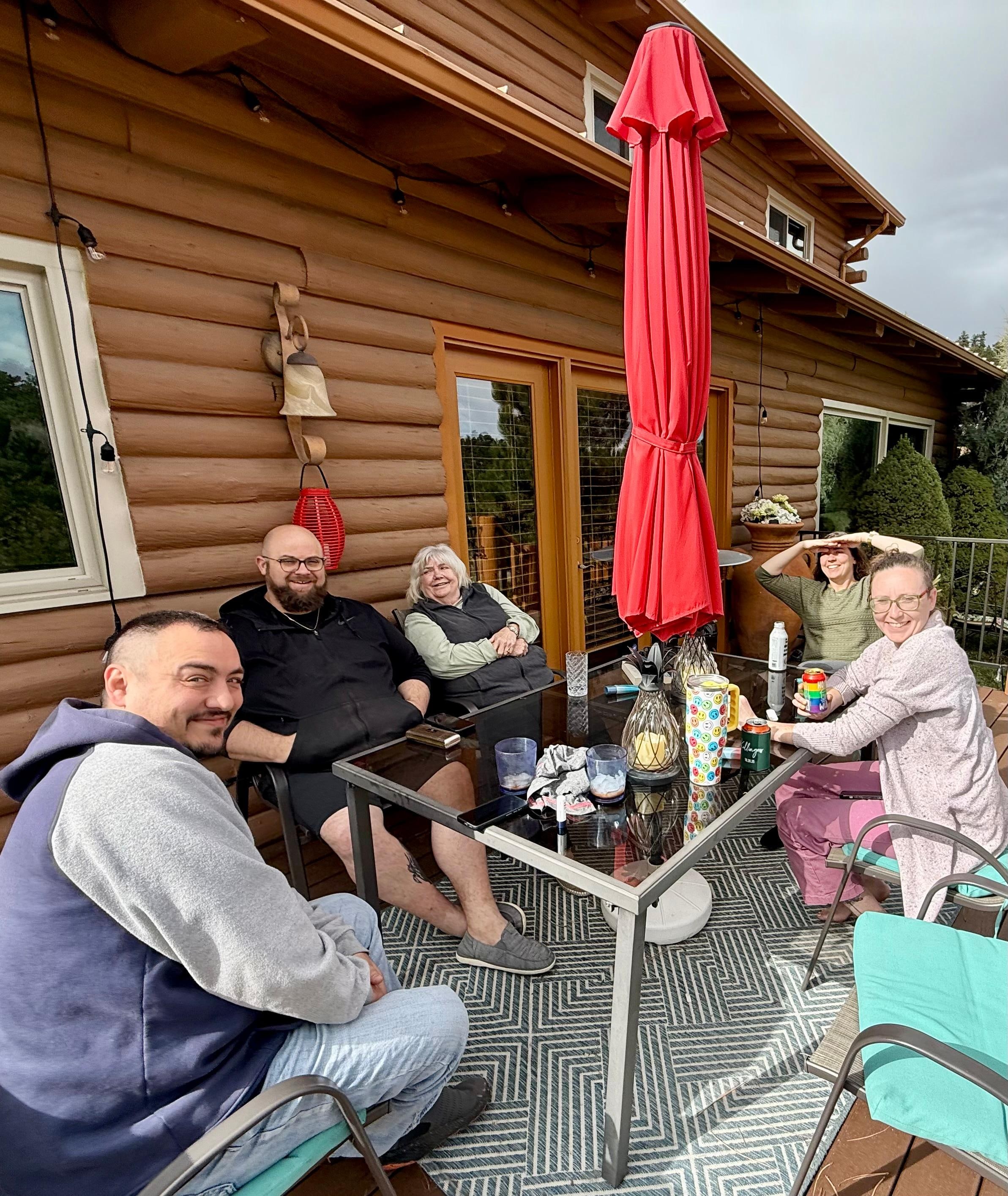 Appreciated the propane heaters and outdoor space.!