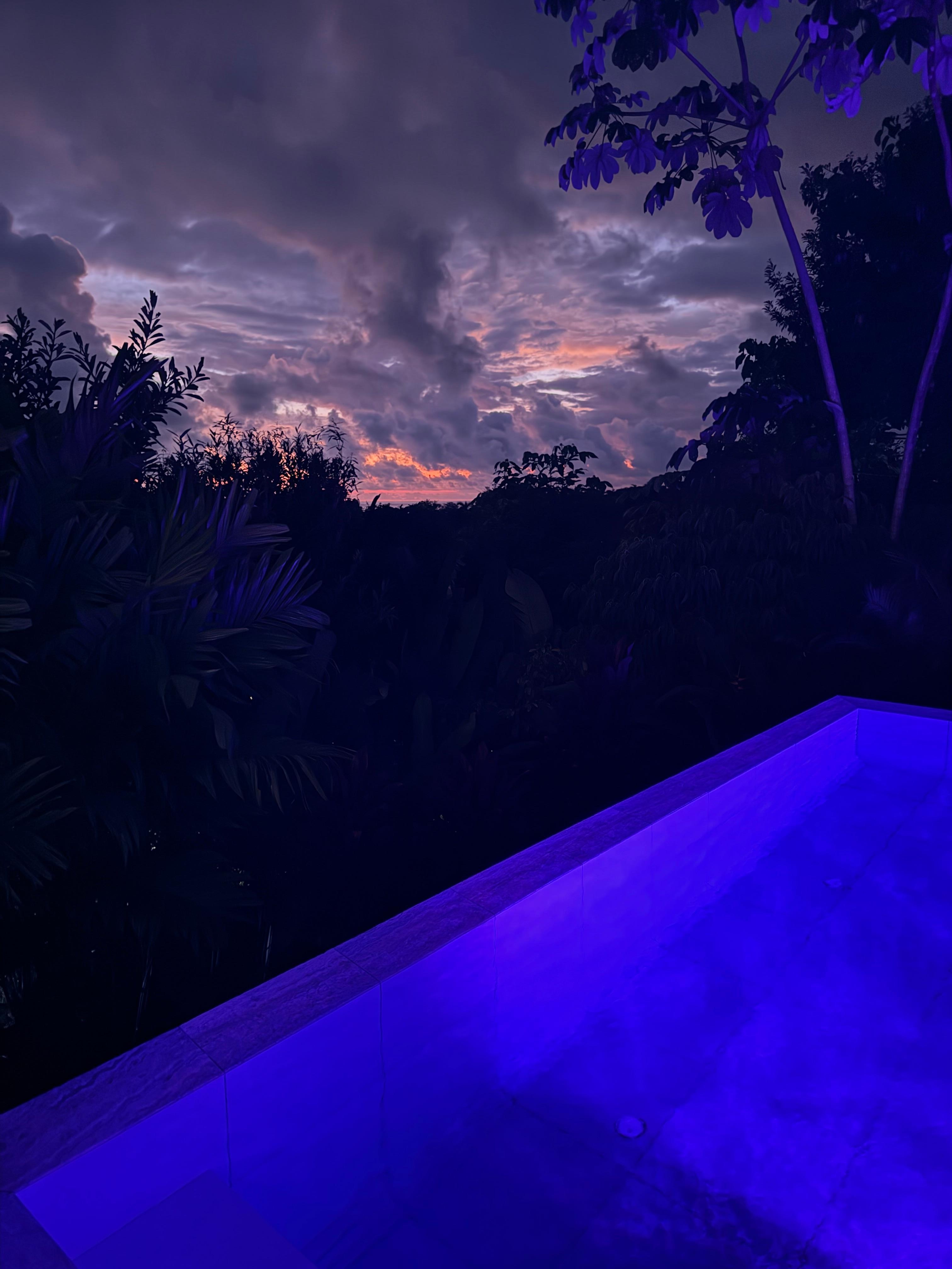 Sunset from Casa Nueva Vida