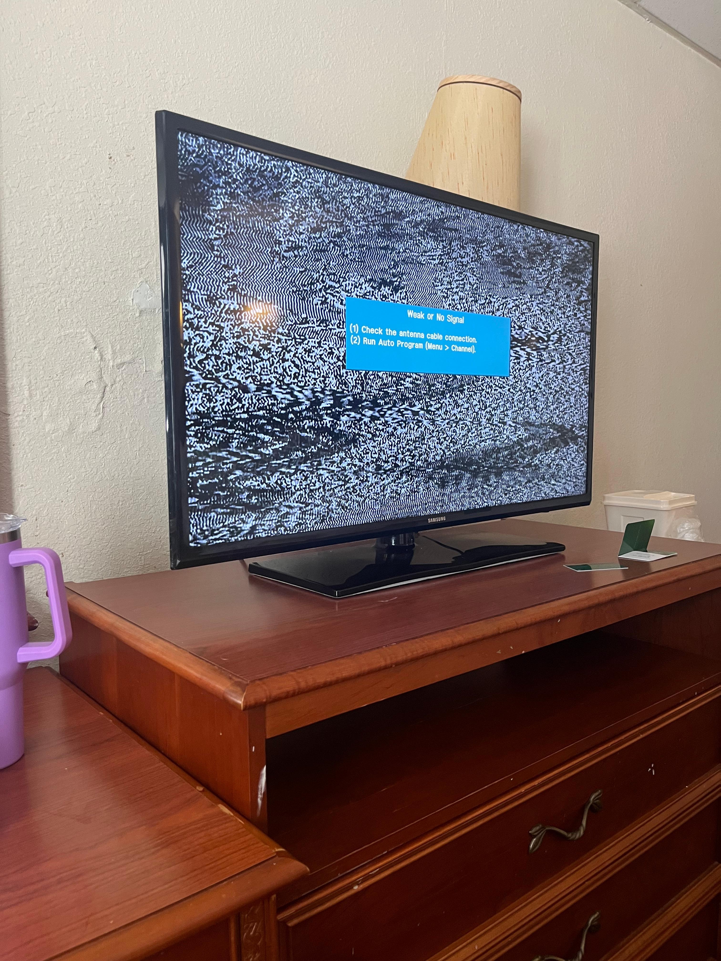 Channels were distorted