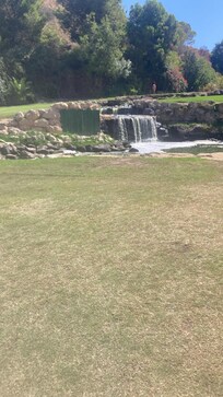 One of the golf holes on the back 9.