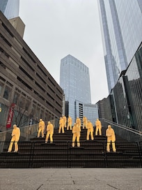 Winter light (art) installation