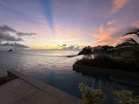 View from the pool.