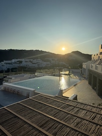 Sunset from room
