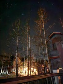 Evening View from Hot Tub