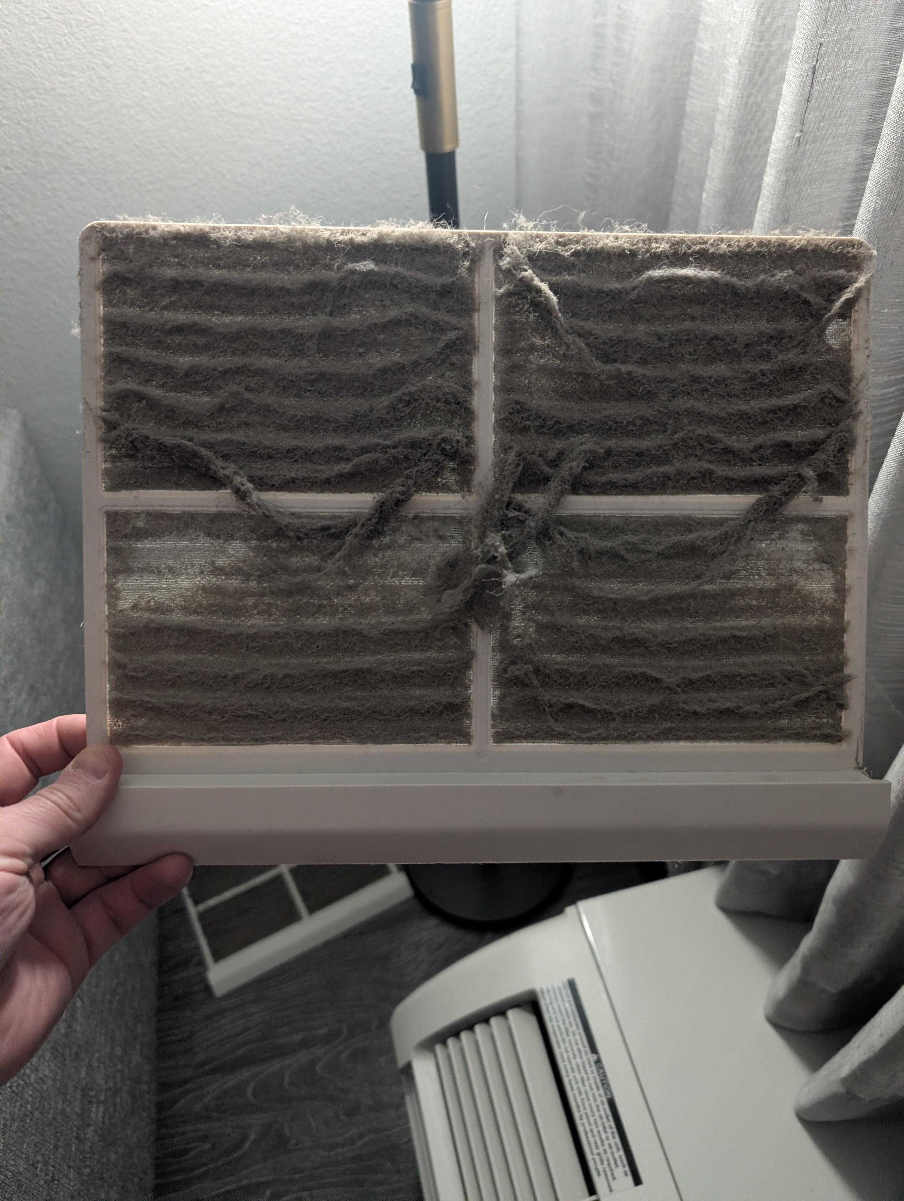 It takes a couple minutes to clean these... 