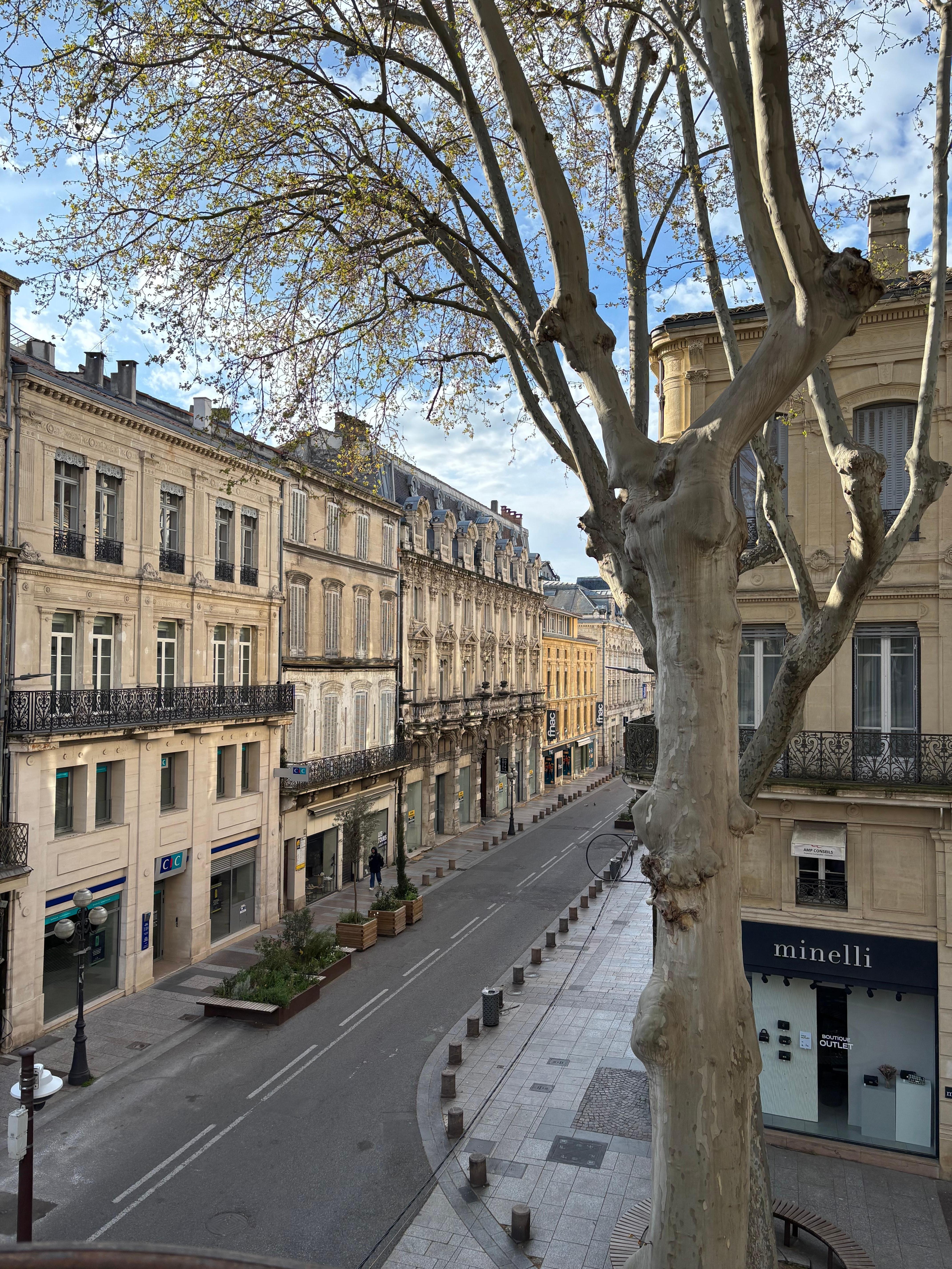 View from the balcony 