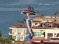 View of Catrina from rooftop pool.