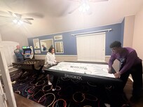 The game room was amazing!