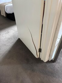 Broken door