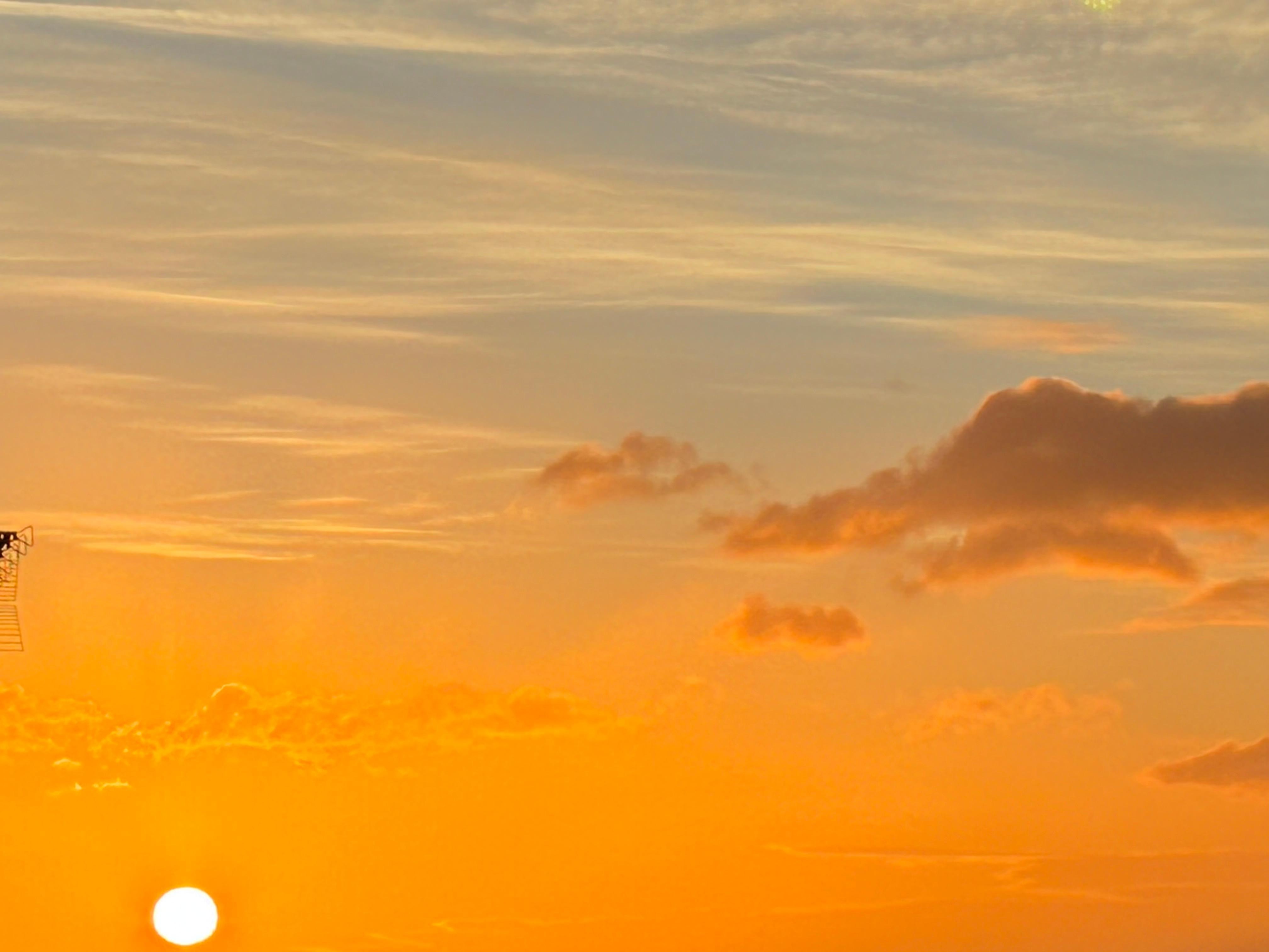 Morning view from the terrace 
