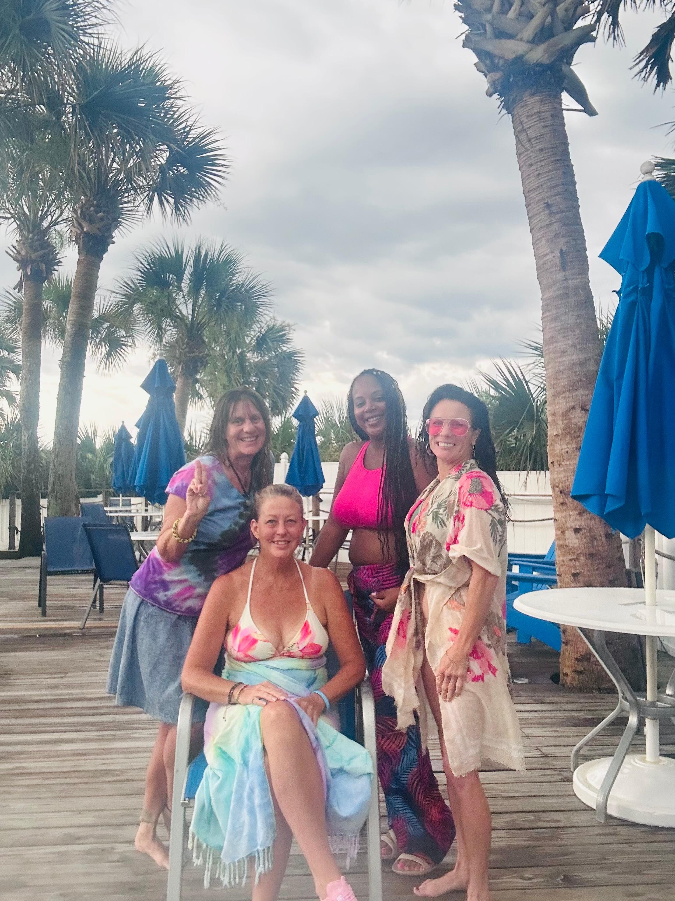 Pool side fun