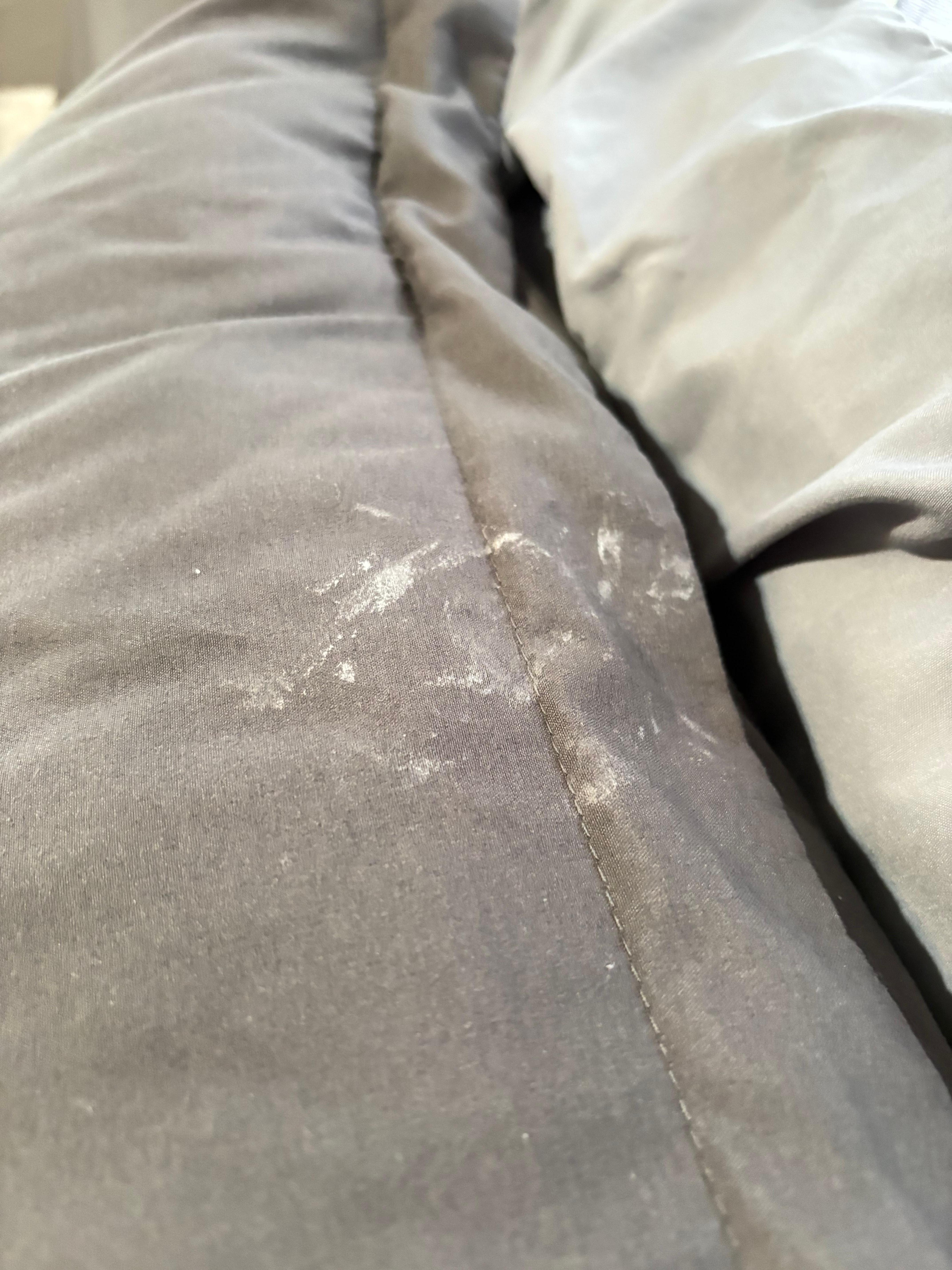 Stained but clean Sheet