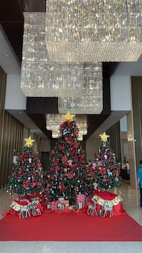 Ankomsthallen- resepsjonen.