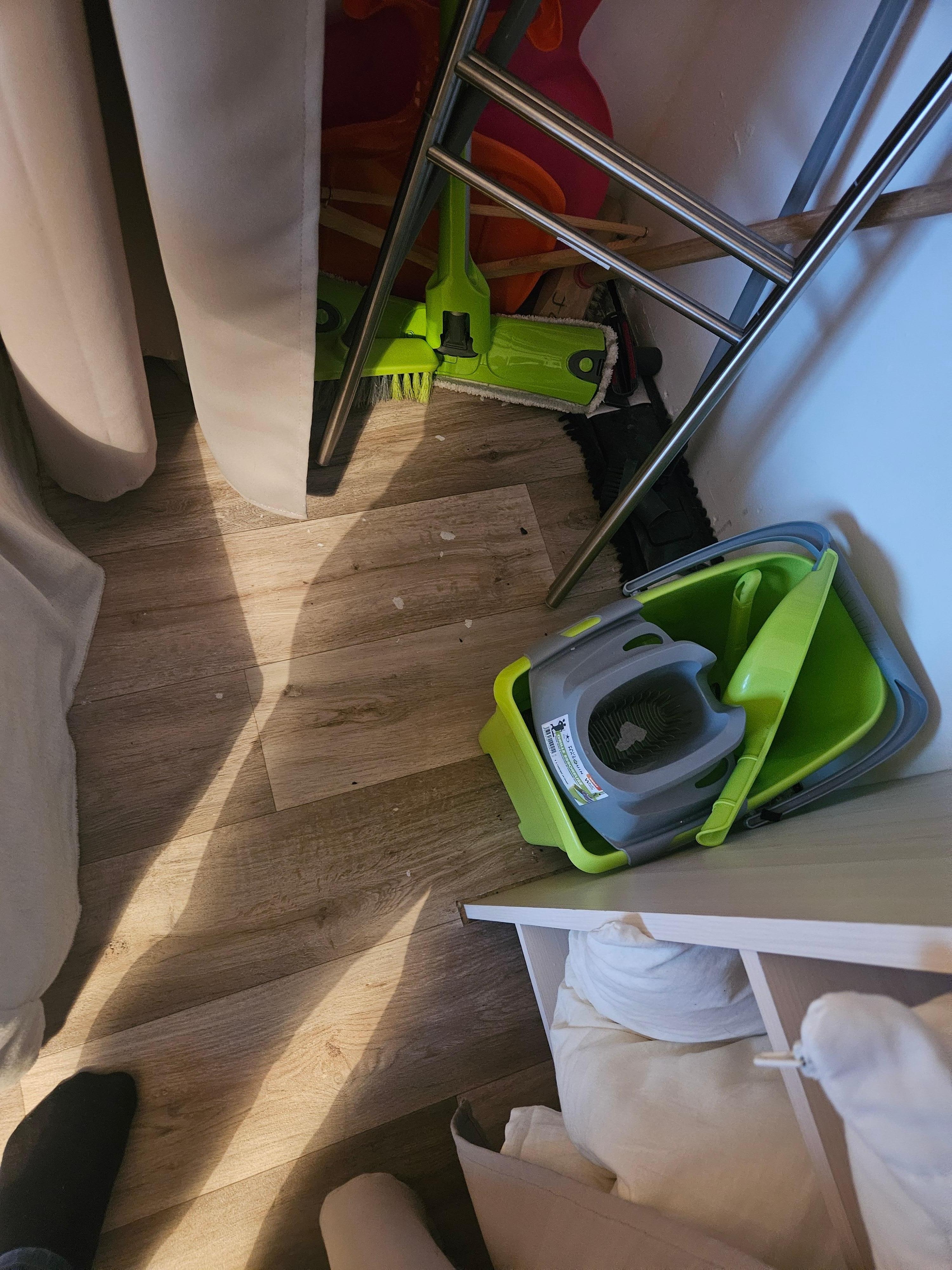 De la poussière partout