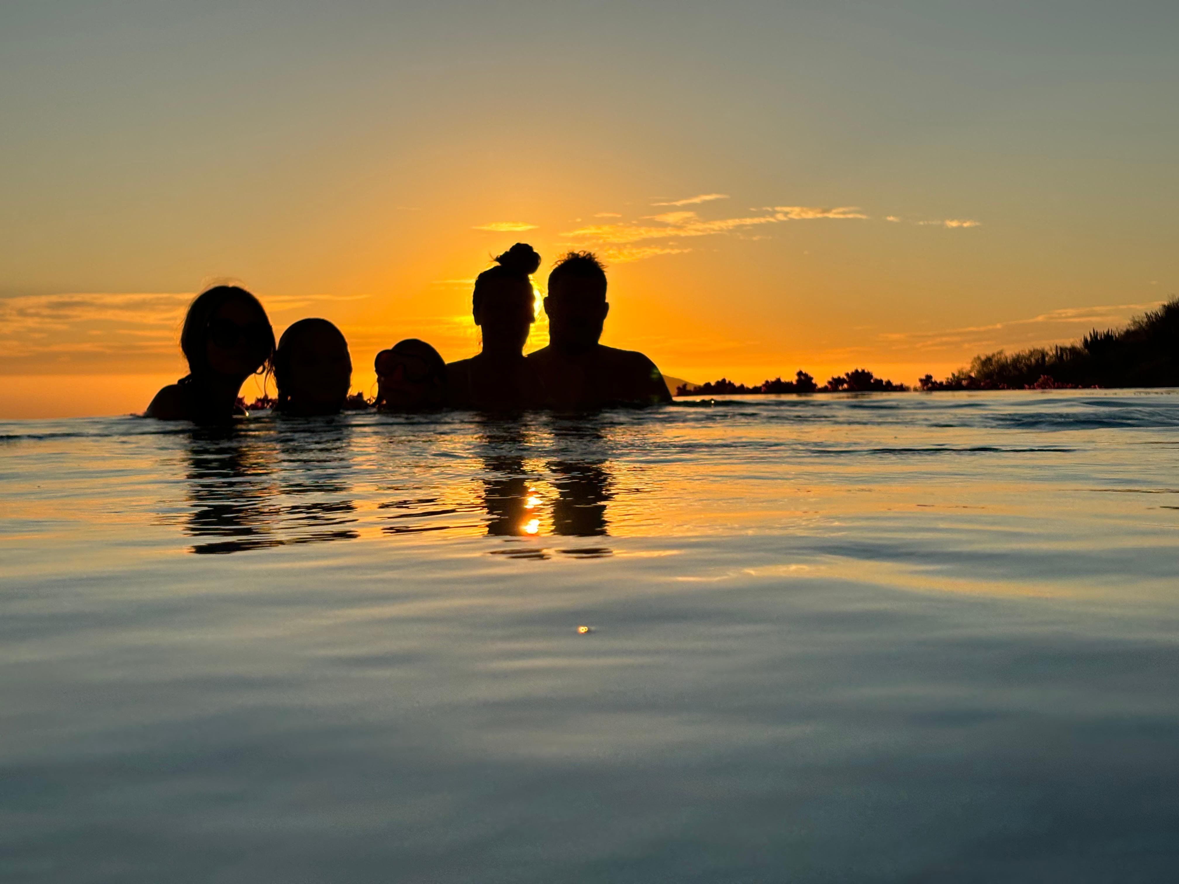 Private pool at the villa with a view ☀️