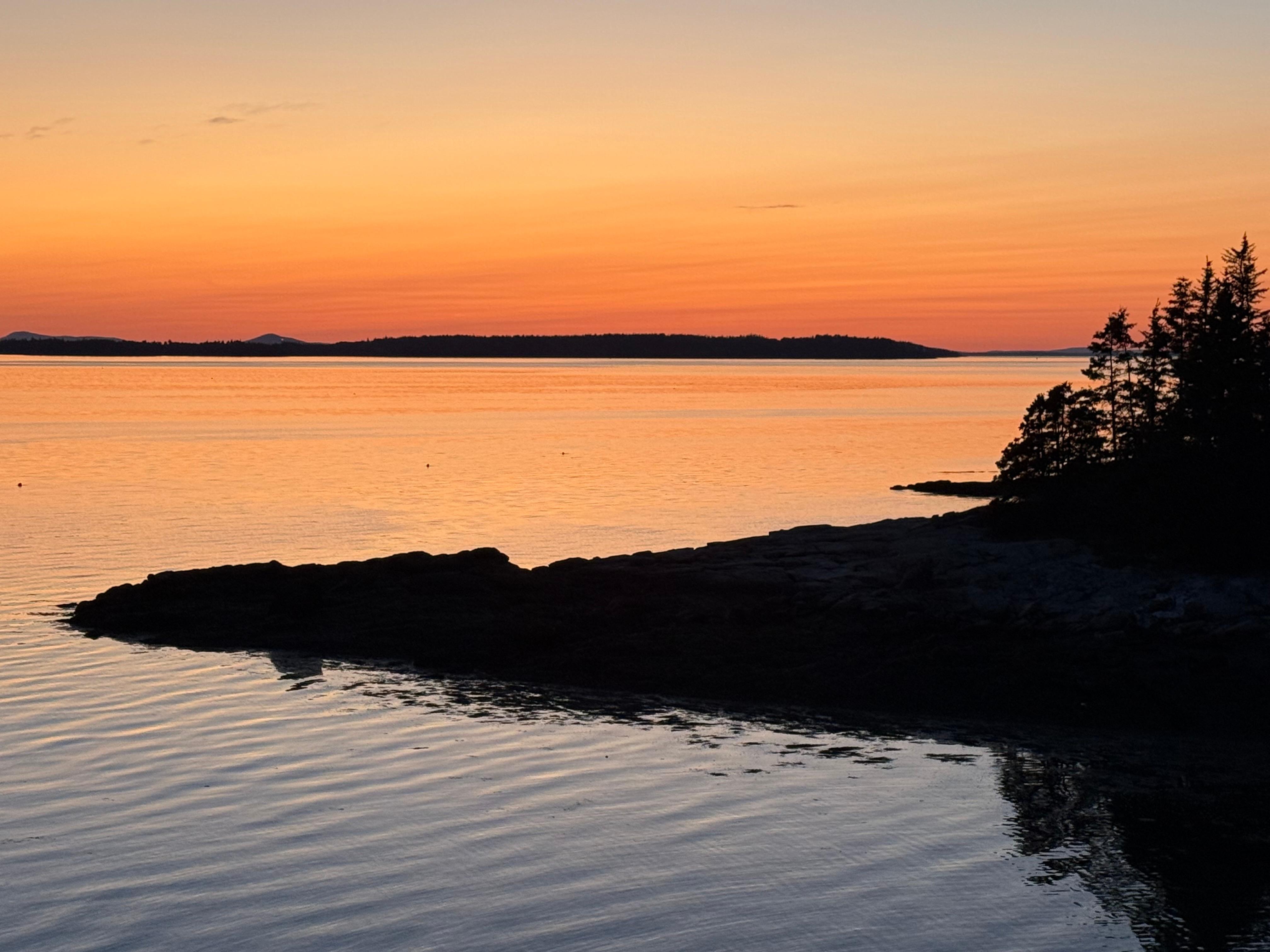 View of Sunset from Deck