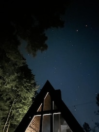 Absolutely incredible stars. So peaceful in the backyard.