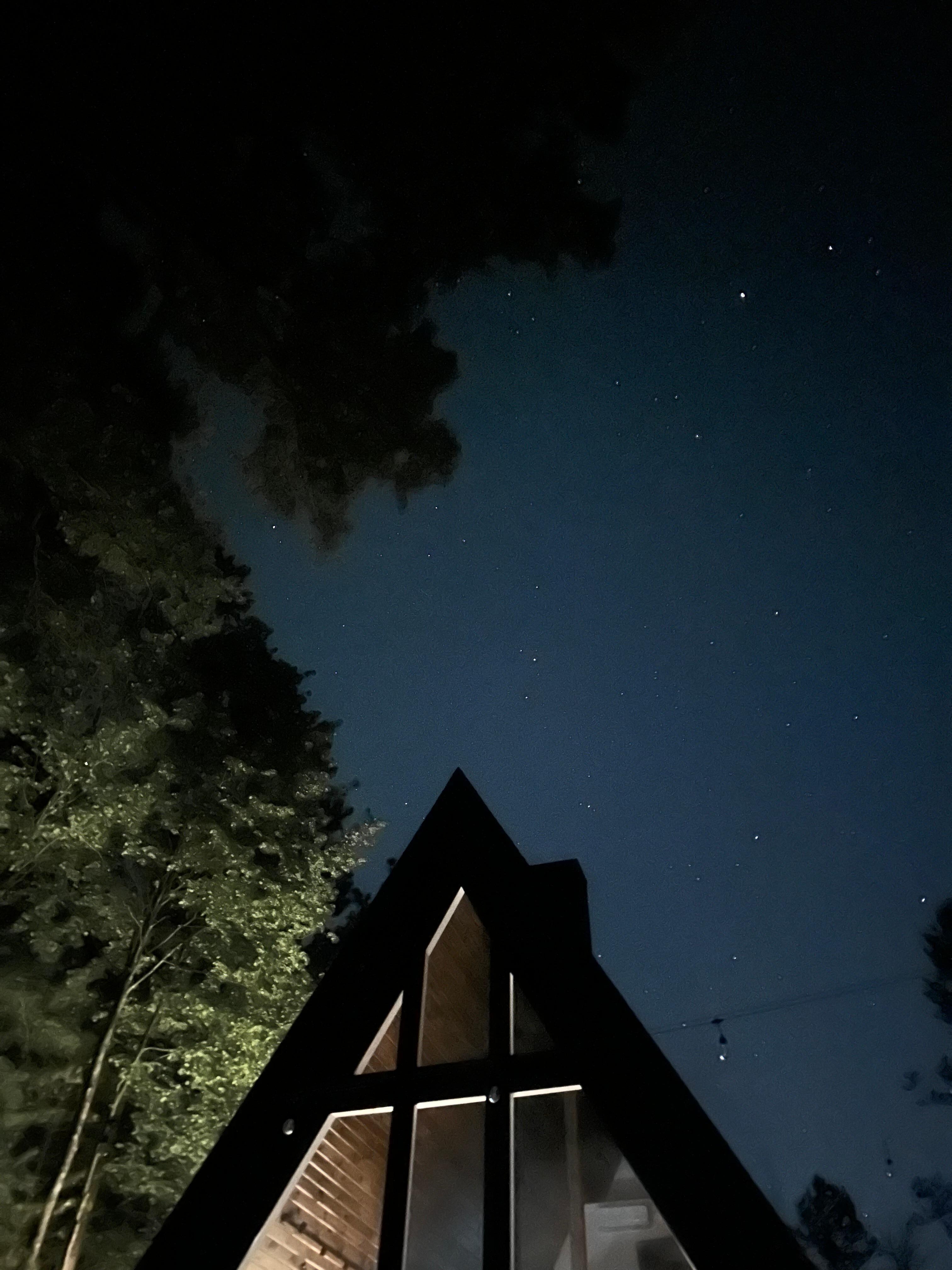 Absolutely incredible stars. So peaceful in the backyard.