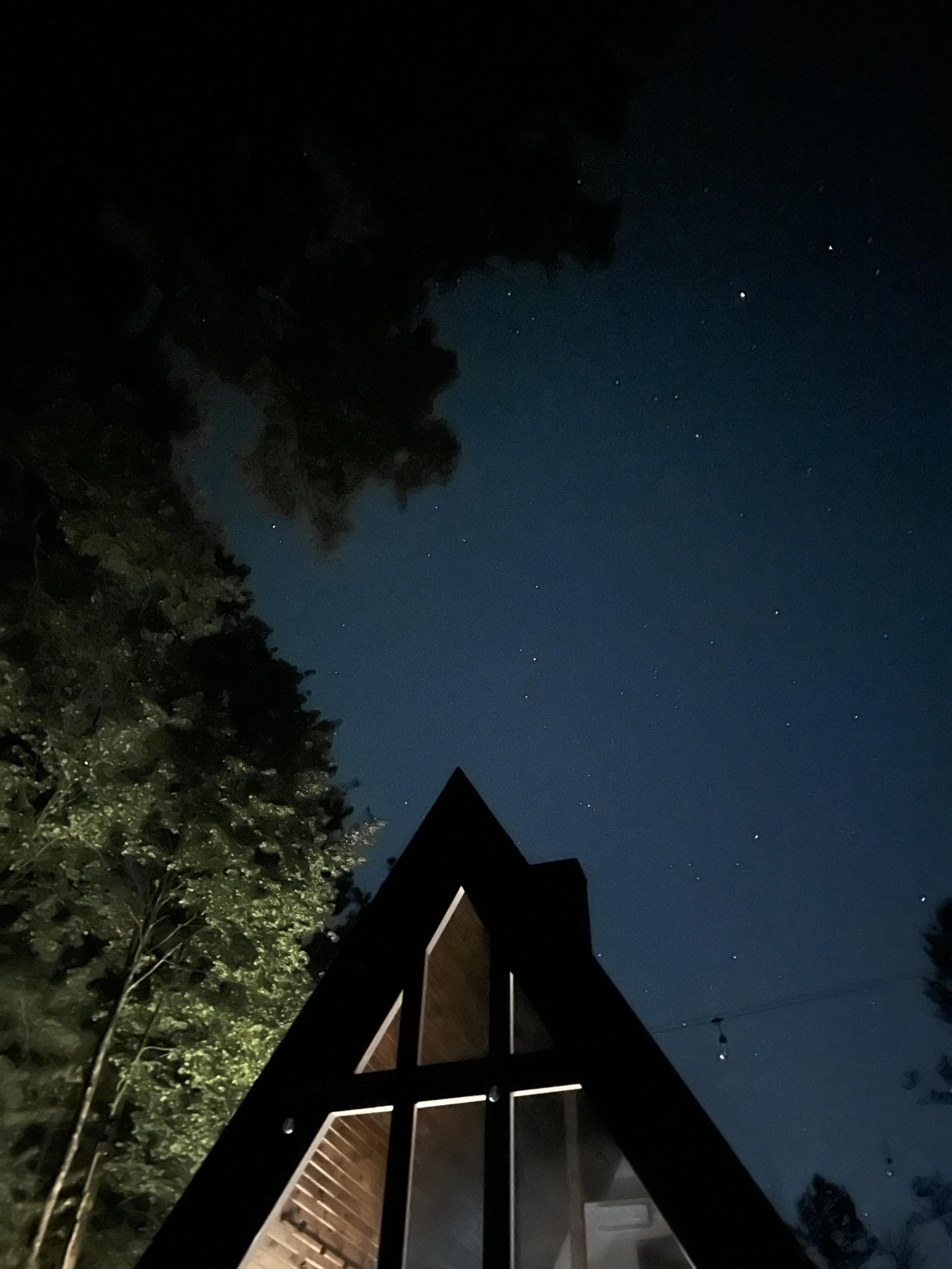 Absolutely incredible stars. So peaceful in the backyard.