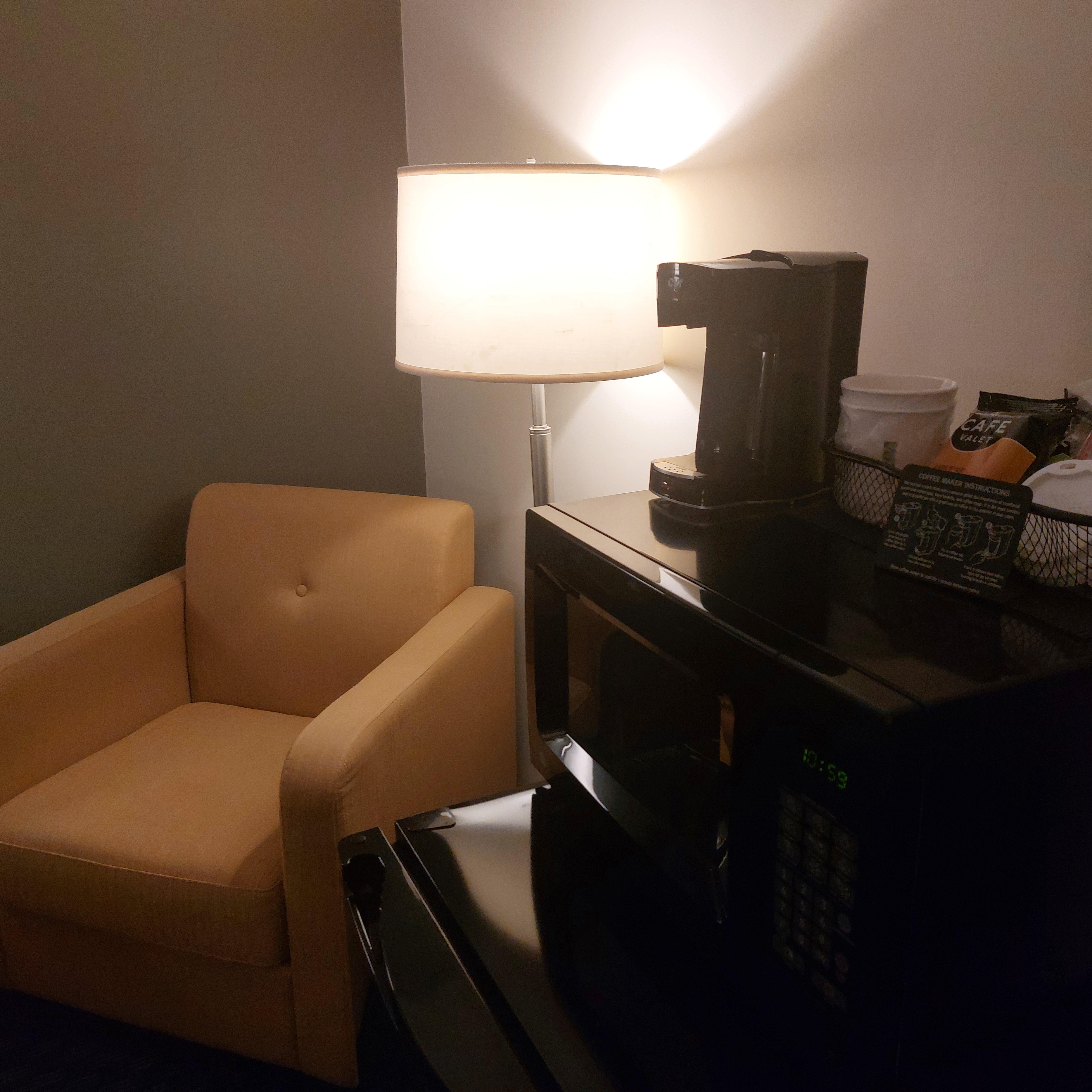 Nice sofa and self help coffee