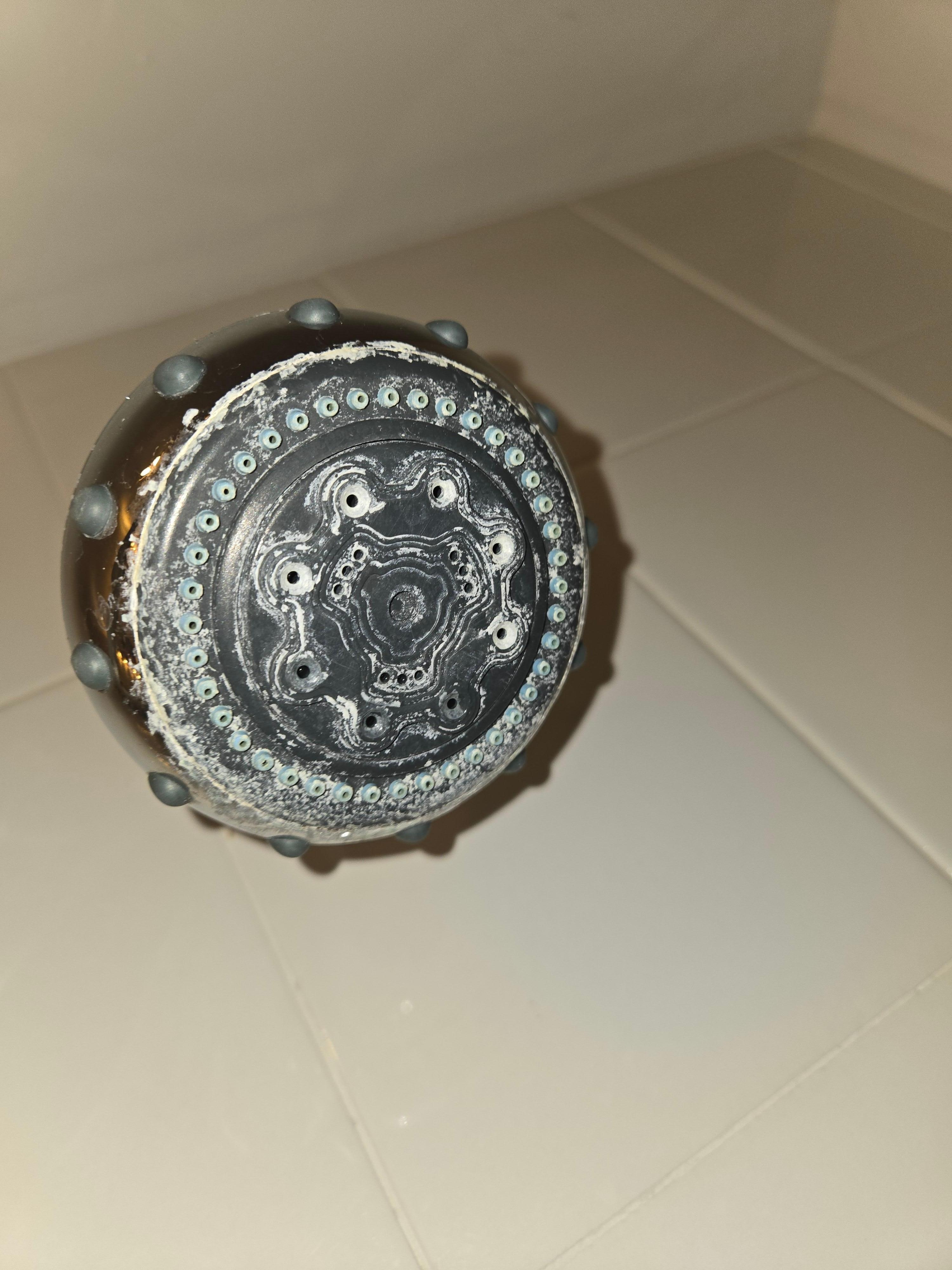 Shower head corrosion 