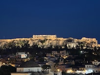 View from 4th floor Junior Suite with Acropolis view