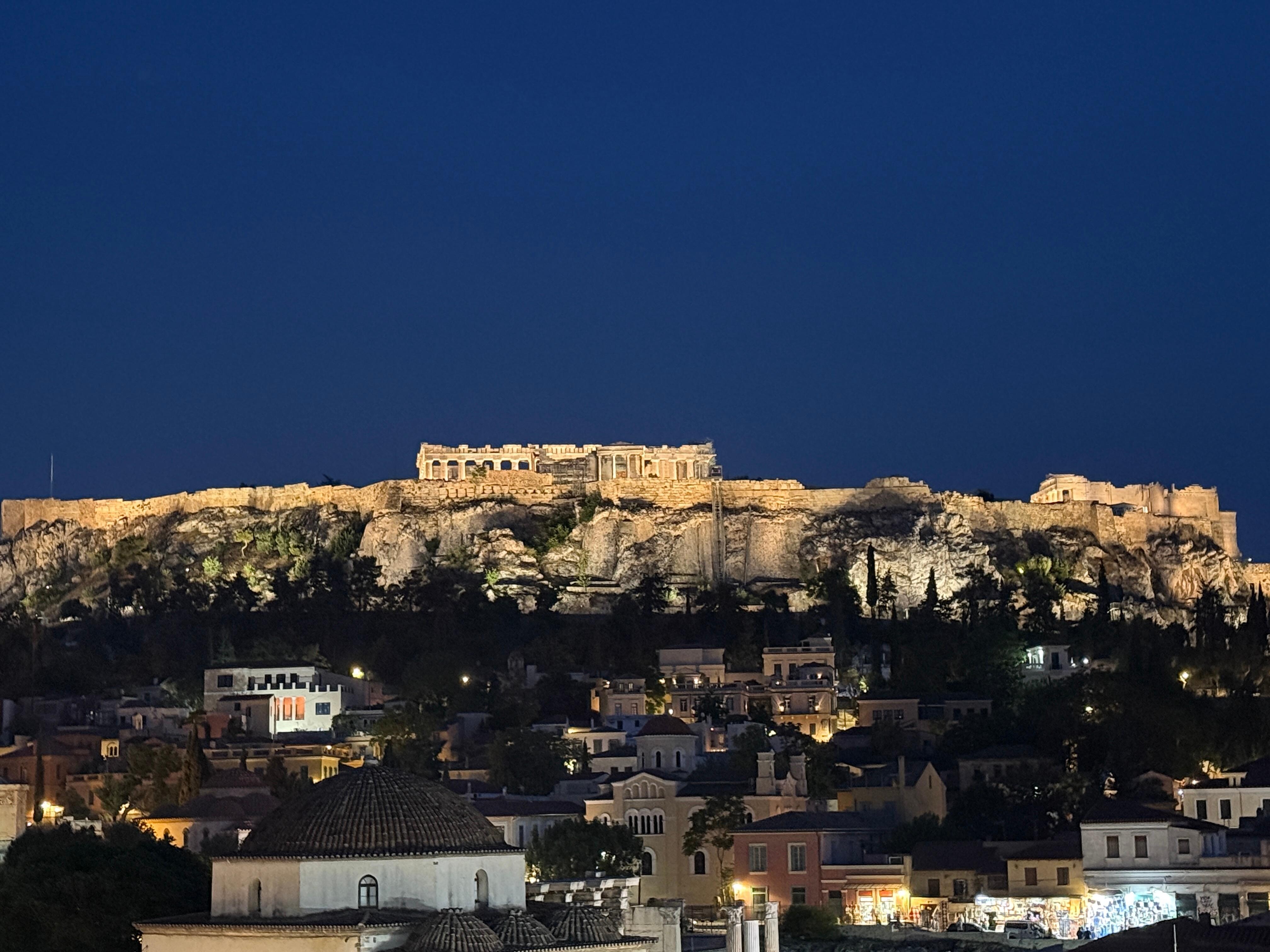 View from 4th floor Junior Suite with Acropolis view