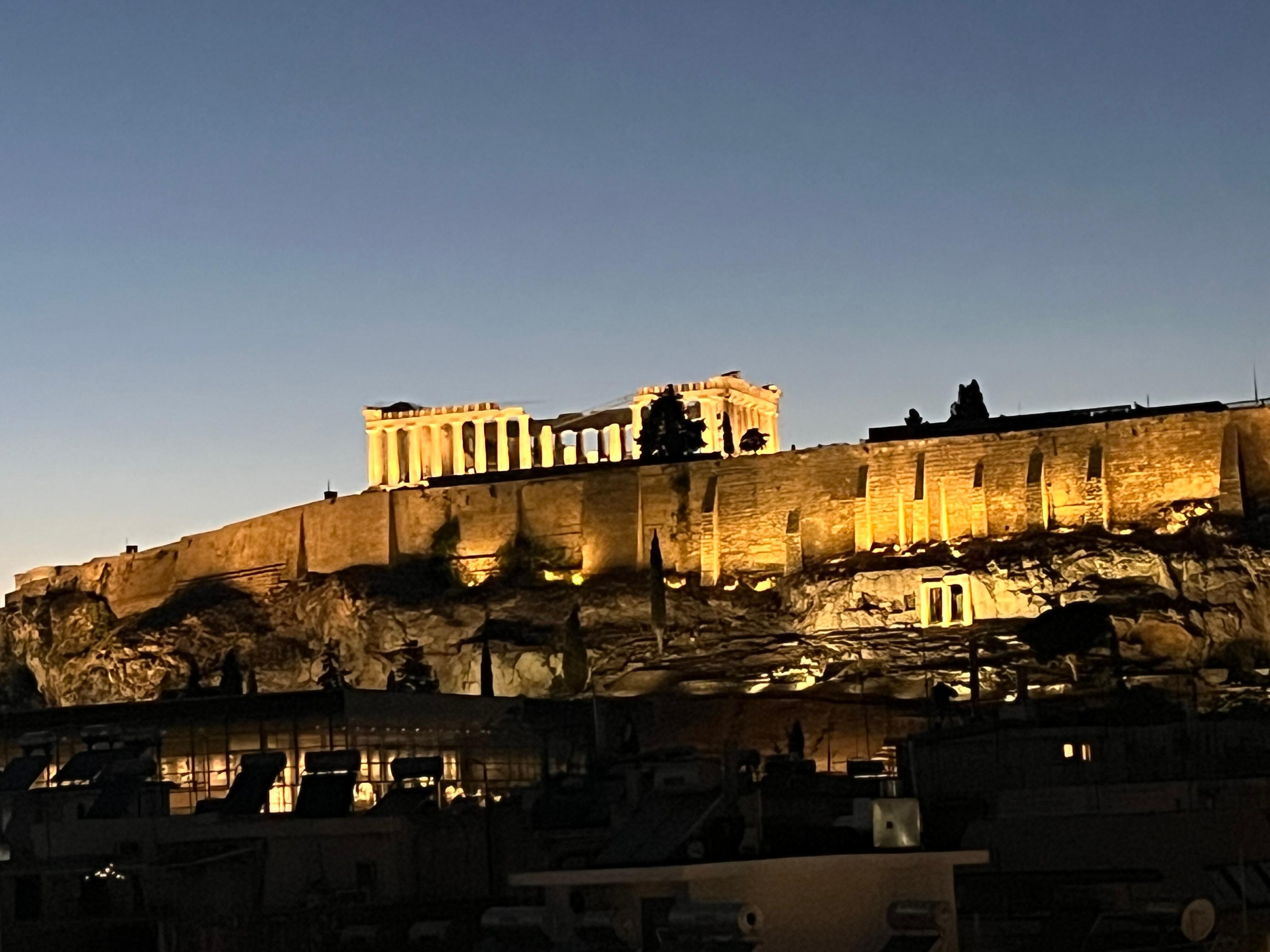 View from the rooftop restaurantâ€ïž