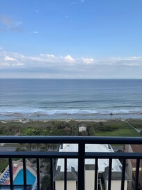 View from the balcony.