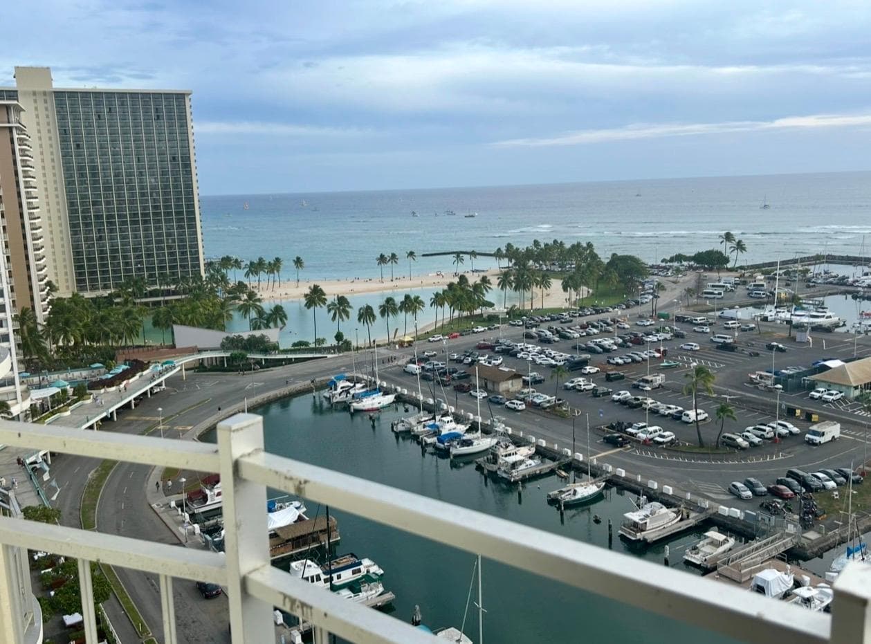 Views from the Balcony was Breathtaking..