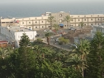The view from our balcony.