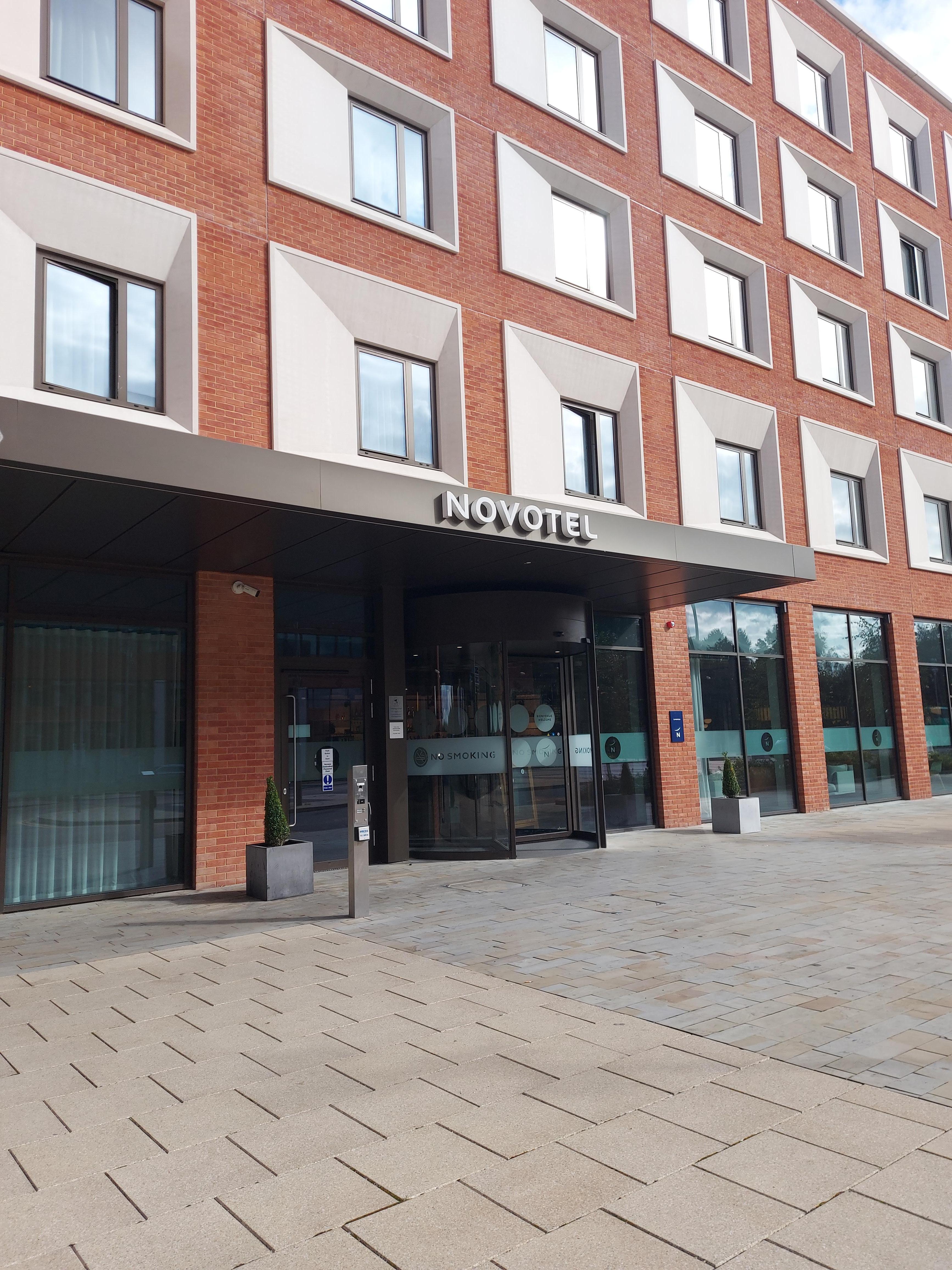 Front of hotel