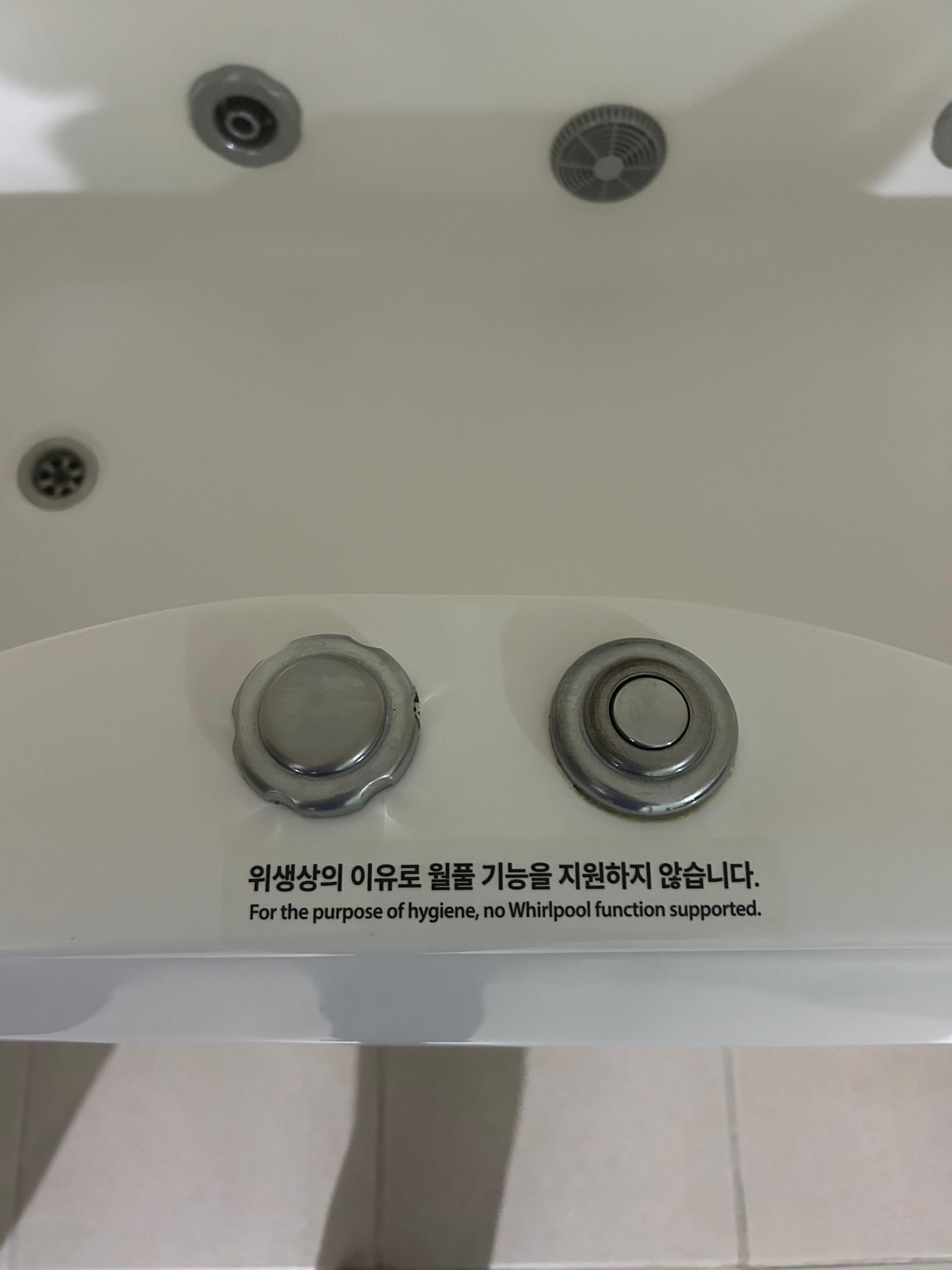 Other reviews say the jets spew mold, that must be the hygiene in question