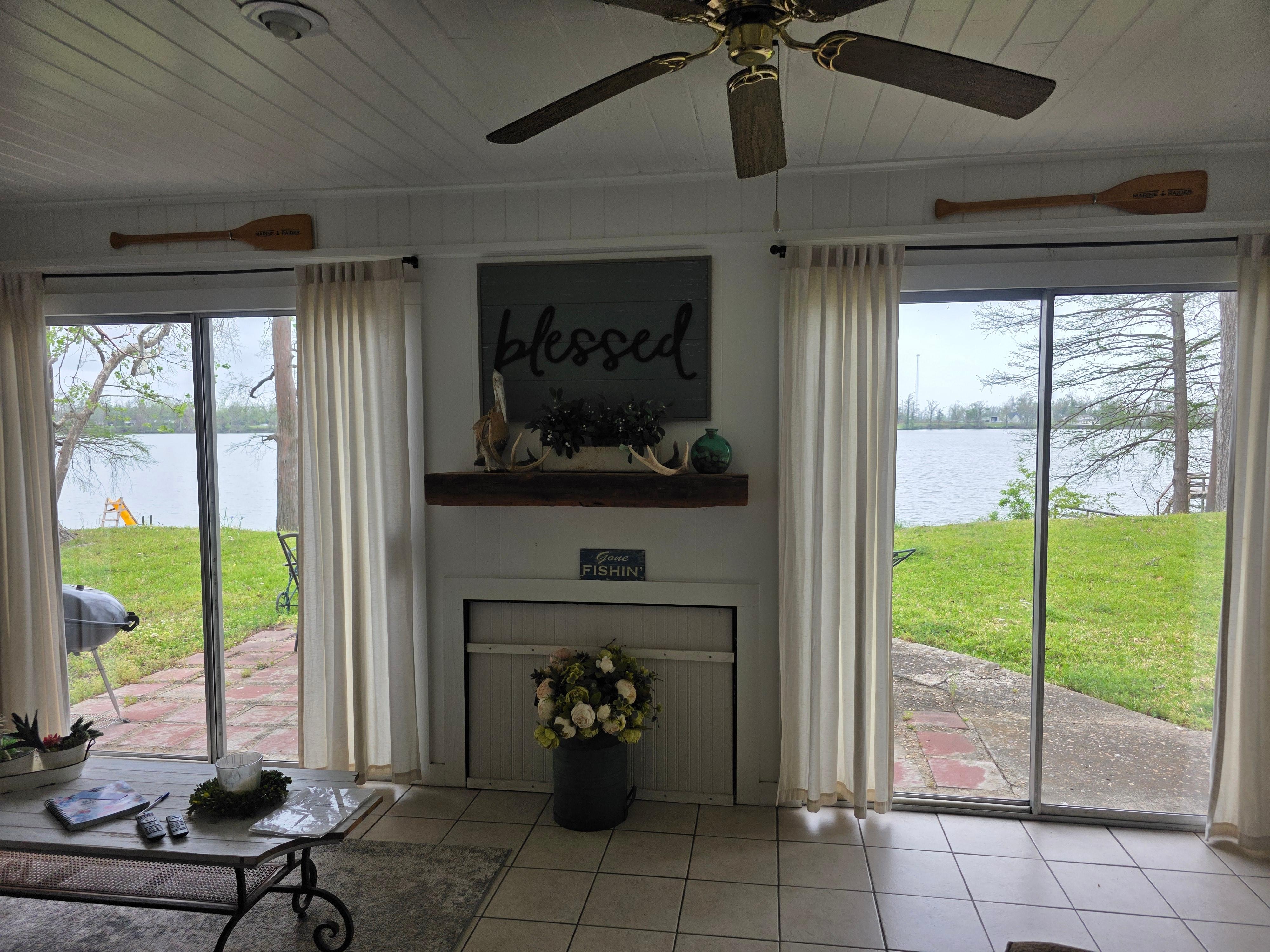 View from indoors.