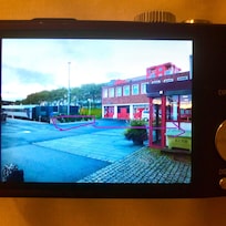 Terminus des lignes Norvégiennes face à l’immeuble du motel