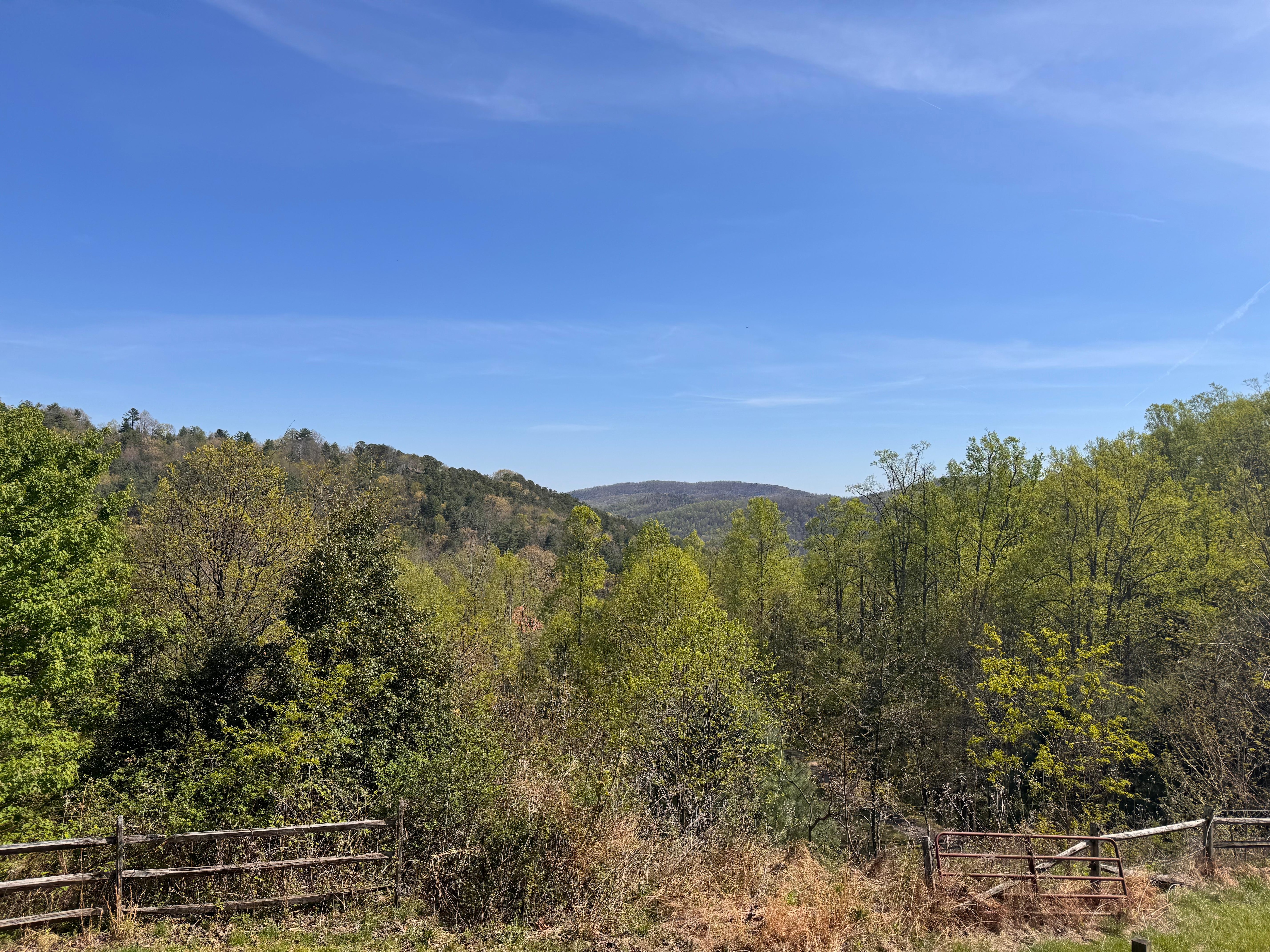 The spectacular views