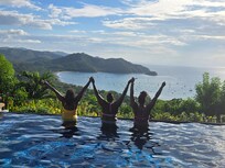 View from the pool